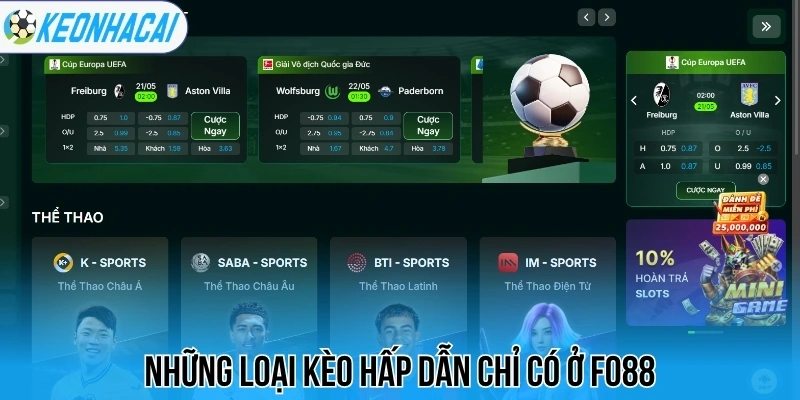 Fo88 - Sân Chơi Cá Cược Bóng Đá Cập Nhật Kèo Sớm Top 1 3 Những loại kèo hấp dẫn chỉ có ở Fo88