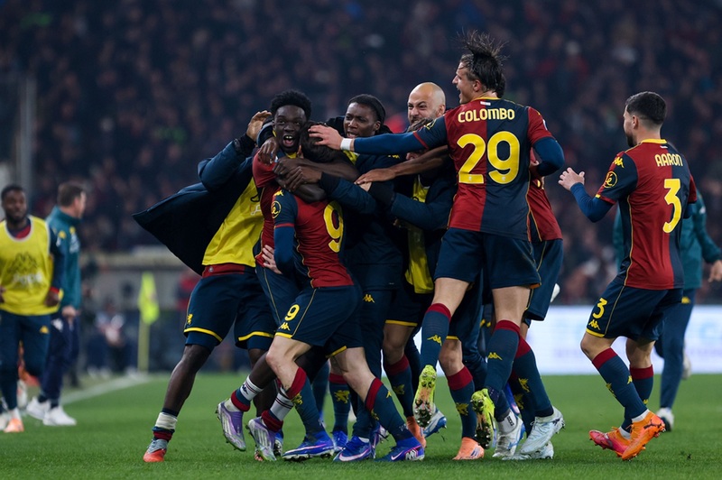 Kết quả Genoa vs AS Roma Ngày 9/3/2026 Vòng 28 Serie A 3 Bàn thắng duy nhất trận Genoa vs AS Roma