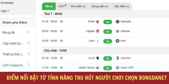 Bongdanet - Cập nhật tỷ lệ kèo bóng đá uy tín và chi tiết 2026 4 Review chi tiết đặc điểm nổi bật ở trang soi kèo Bongdanet