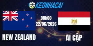 Soi Kèo Nhà Cái New Zealand Vs Ai Cập - Bảng G World Cup 08h00 22/06/2026