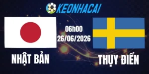 Soi Kèo Nhà Cái Nhật Bản Vs Thụy Điển - Bảng F World Cup 06h00 26/06/2026