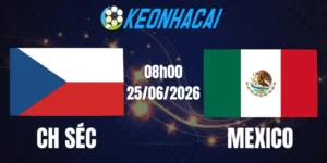 Soi Kèo Nhà Cái Séc Vs Mexico - Bảng A World Cup 08h00 25/06/2026