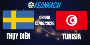 Soi Kèo Nhà Cái Thụy Điển Vs Tunisia - Bảng F World Cup 09h00 15/06/2026