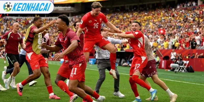 Luca Jaquez Tụt Mất Cơ Hội Tranh Vé Vào Bán Kết Với Argentina 2 Thụy Sĩ gặp khó khăn khi đối mặt với Argentina